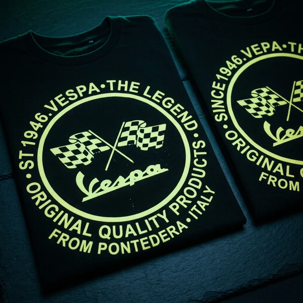 Jasa Sablon Kaos Glow In The Dark