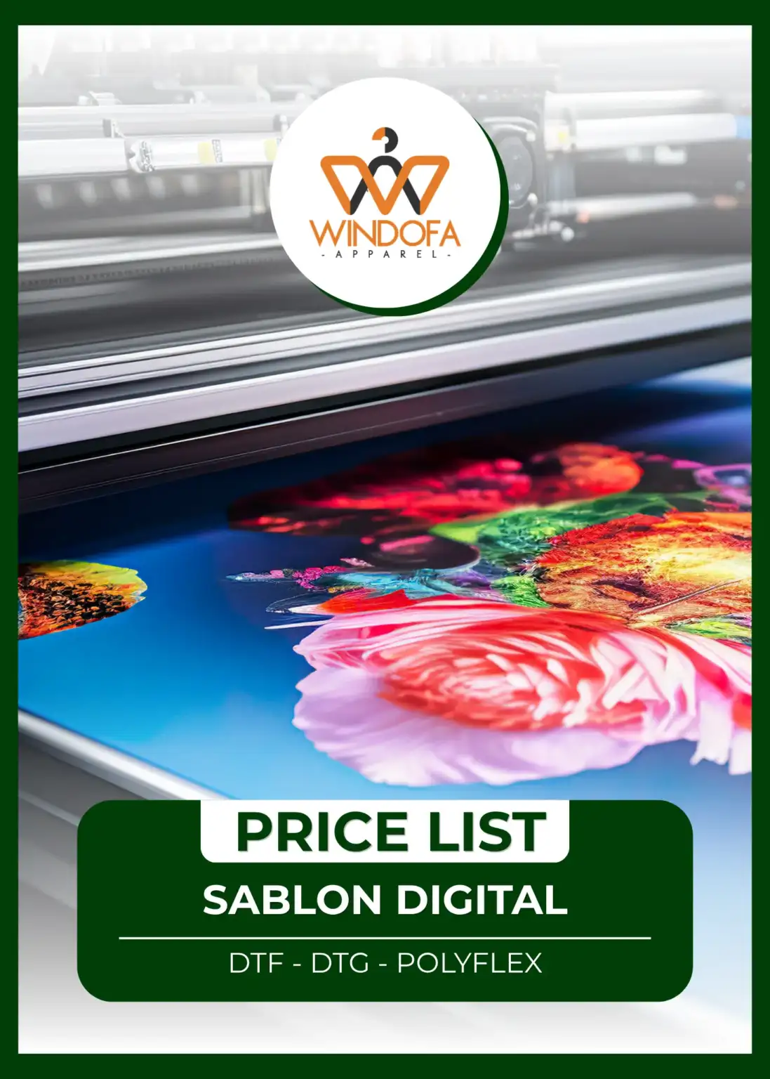 Katalog & Pricelist Sablon Digital